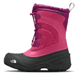 NORTH FACE Alpenglow IV Waterproof boots Youth sz5 Cabaret PINK