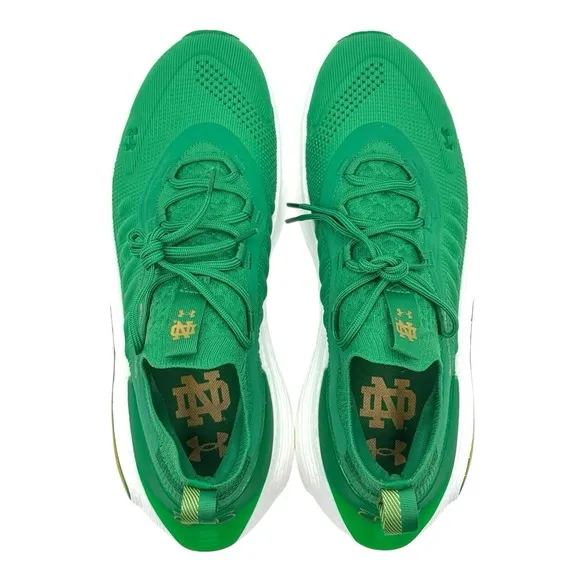 Notre Dame Fighting Irish Under Armour HOVR Phantom 4 Size 12 Shoes Trainer NWOB