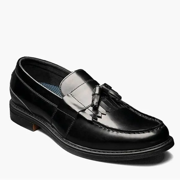 Nunn Bush Shoes Men’s Sz 9 Black Leather Comfort Classic Timeless Corpcore Basic