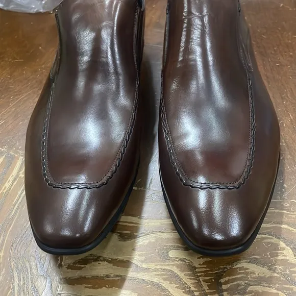 NWB Encore Fiesso Calf Leather Loafer Shoes FI6629