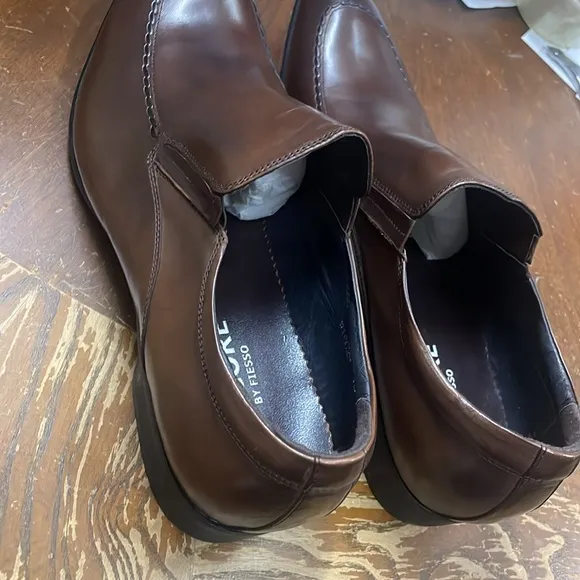 NWB Encore Fiesso Calf Leather Loafer Shoes FI6629