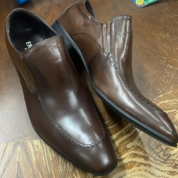 NWB Encore Fiesso Calf Leather Loafer Shoes FI6629
