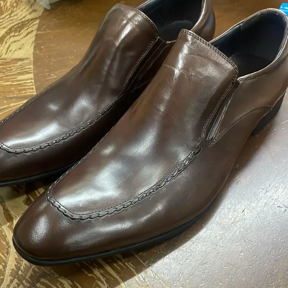 NWB Encore Fiesso Calf Leather Loafer Shoes FI6629