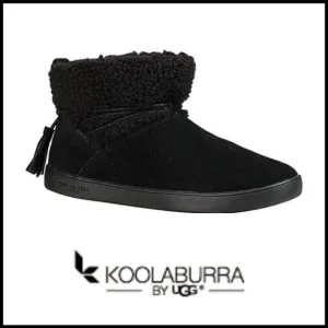 NWOB KOOLABURRA UGG Isana Faux Fur-Lined Suede Boot, Size Women's 11