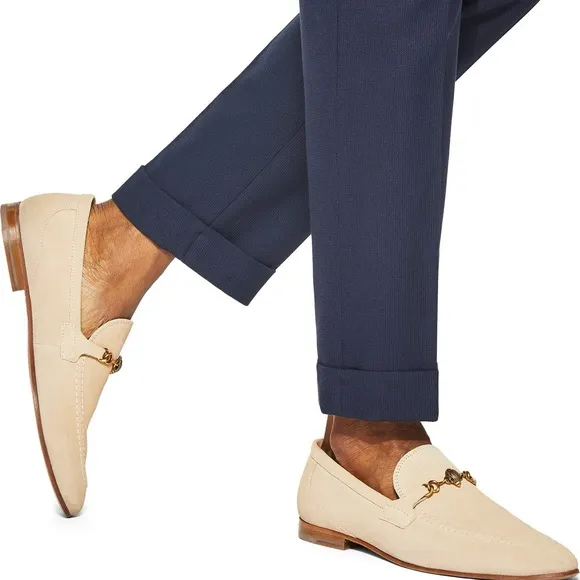 NWOB $ Kurt Geiger Ali Slip-on Suede Loaders - 46