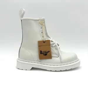 NWOB New Dr. Martens 1460 Mono Smooth Leather Lace Up Boots Size Mens 4 Womens 5
