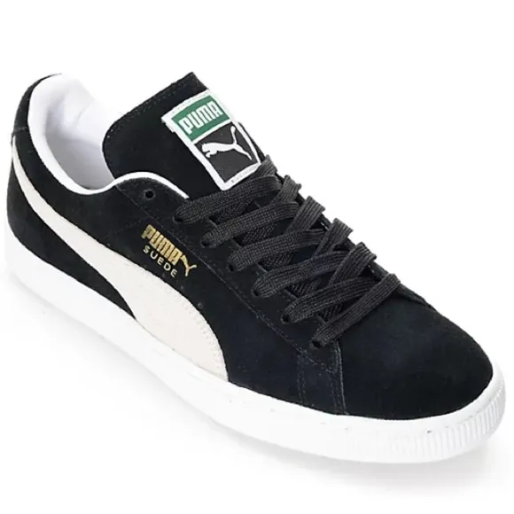 NWOB Puma black Suede Classic sneakers size 6.5