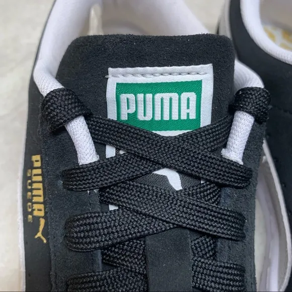 NWOB Puma black Suede Classic sneakers size 6.5