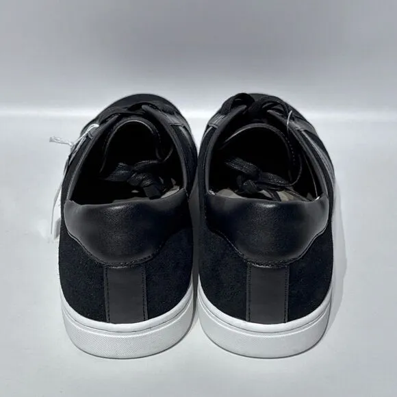 NWOB Vionic Men's Jerome Black Suede Casual Lace Up Sneakers Arch Support Sz. 11