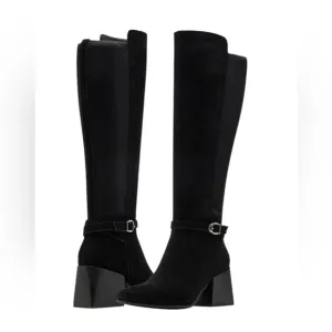 NWOT Blondo Waterproof Twyla Black Suede Boots – 9.5M