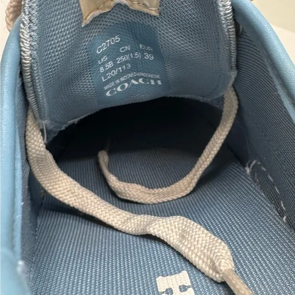NWOT Coach Women's Citysole Platform Monogram Jacquard Sneakers 8.5(9)