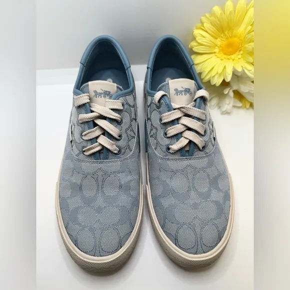 NWOT Coach Women's Citysole Platform Monogram Jacquard Sneakers 8.5(9)