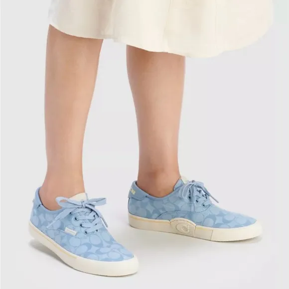 NWOT Coach Women's Citysole Platform Monogram Jacquard Sneakers 8.5(9)