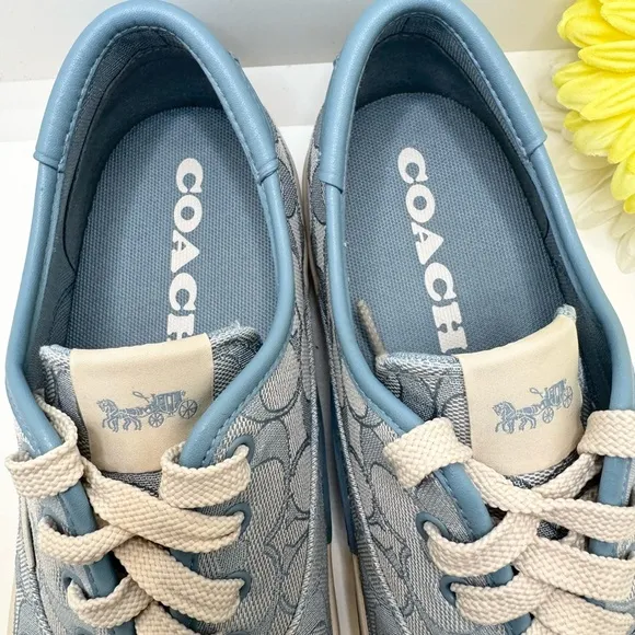 NWOT Coach Women's Citysole Platform Monogram Jacquard Sneakers 8.5(9)