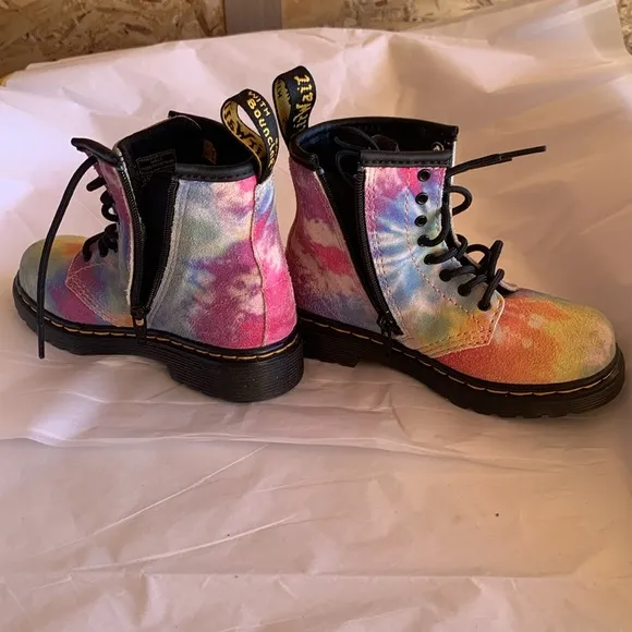 NWOT Dr. Martens 1460 Tie-Dye Lace Up Boots Size 9