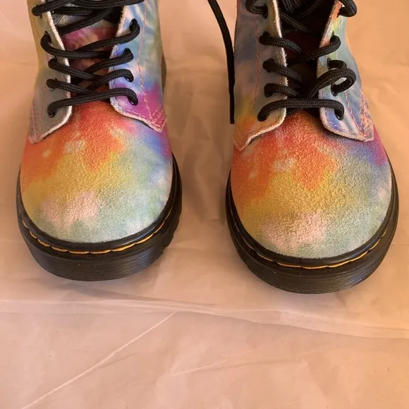 NWOT Dr. Martens 1460 Tie-Dye Lace Up Boots Size 9