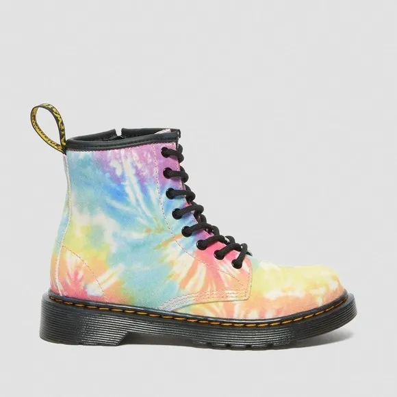 NWOT Dr. Martens 1460 Tie-Dye Lace Up Boots Size 9