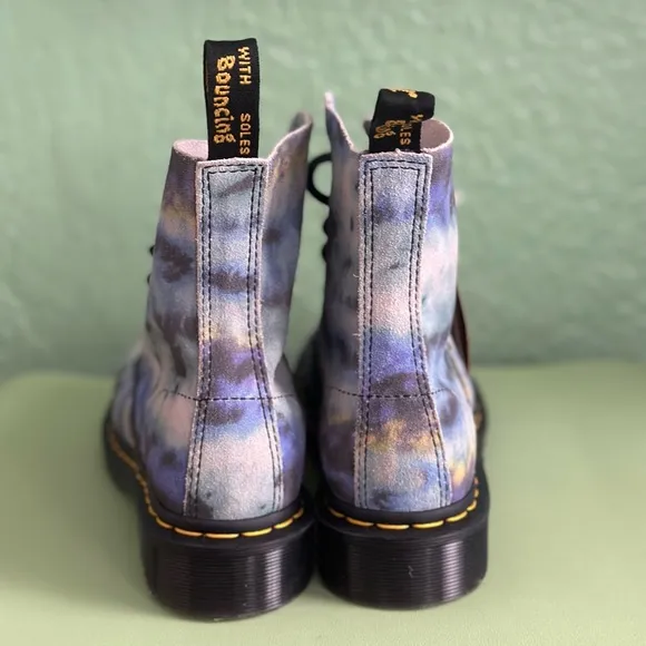 NWOT Dr. Martens Unisex 1460 Pascal Tie Dye Leather Boots
