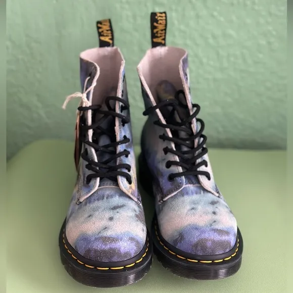 NWOT Dr. Martens Unisex 1460 Pascal Tie Dye Leather Boots