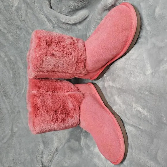 NWOT Koolaburra Girl's Pink Boot Size 4
