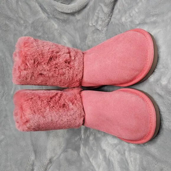 NWOT Koolaburra Girl's Pink Boot Size 4
