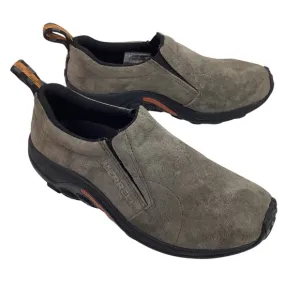 NWOT Merrell Jungle Moc Suede Leather Slip On Shoes Gray