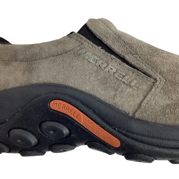 NWOT Merrell Jungle Moc Suede Leather Slip On Shoes Gray