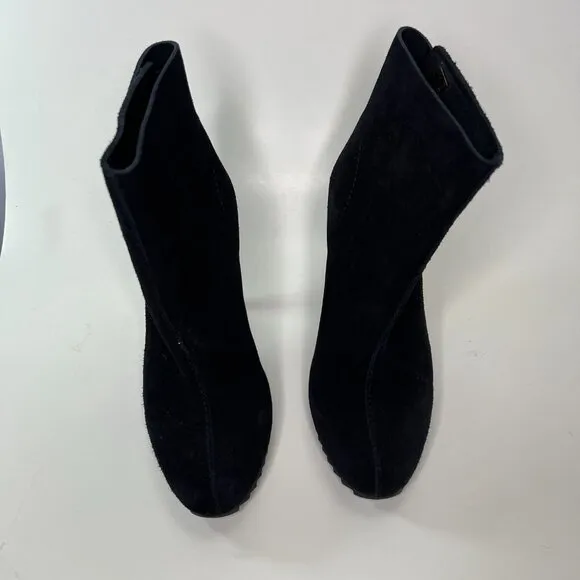 Nwot Pablo Garcia Suede Heeled Boots 38