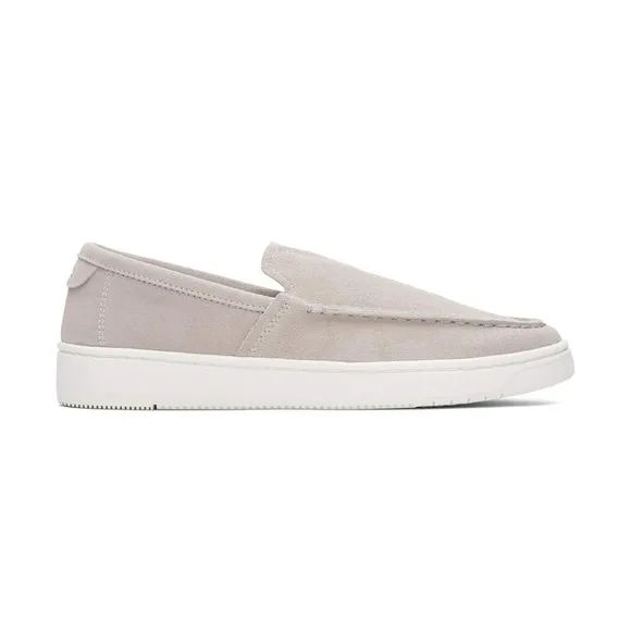 NWOT TOMS Mens Trvl Lite Slip On Casual Loafer Shoes Pebble Gray Size 10.5