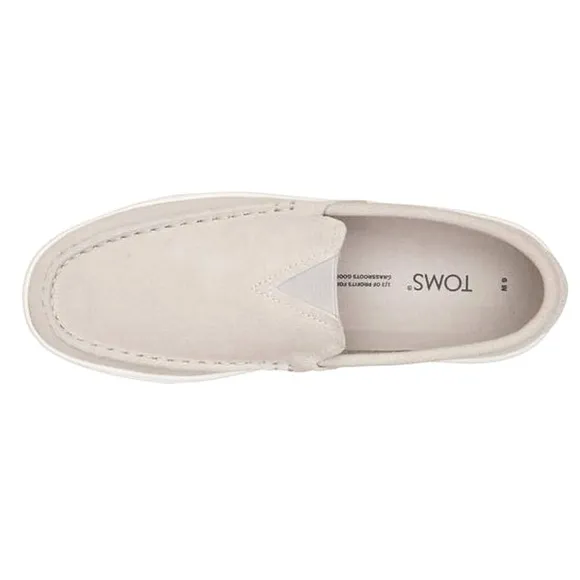 NWOT TOMS Mens Trvl Lite Slip On Casual Loafer Shoes Pebble Gray Size 10.5
