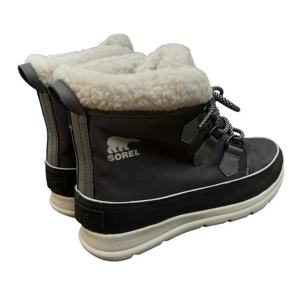 NWOT Women’s Sorel Explorer Carnival Gray Boots – Sz 9.5