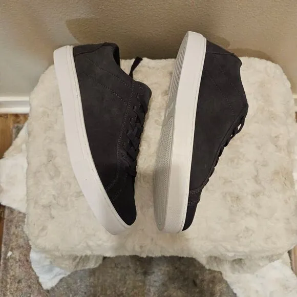 NWOT BYLT Grey Suede Lace Up Sneakers  Size 9