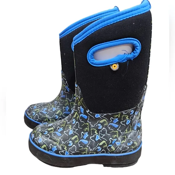 NWT Bogs Kids Unisex Classic II Pets Waterproof Boots Size 11