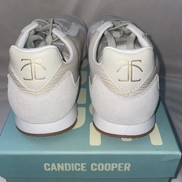 NWT Candice Cooper PLUME 3 WOMAN. - Suede and technical fabric sneakers - Beige