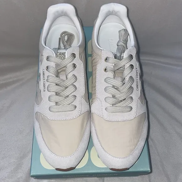 NWT Candice Cooper PLUME 3 WOMAN. - Suede and technical fabric sneakers - Beige