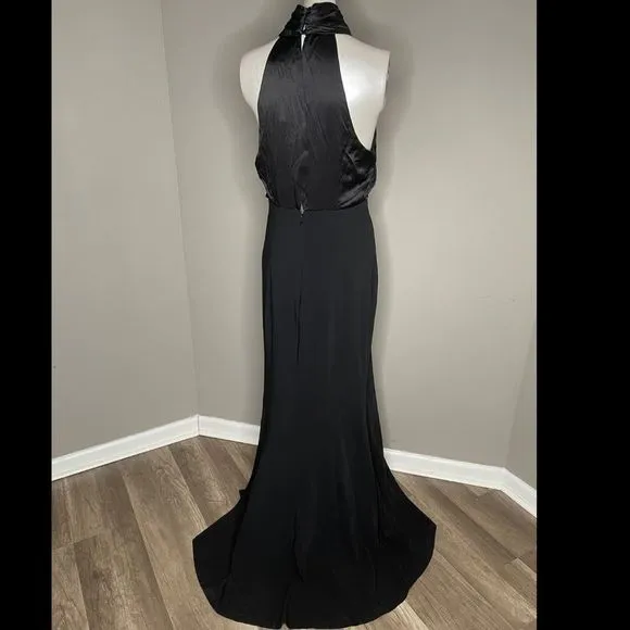 NWT Cinq A Sept Alexandra halterneck gown $695