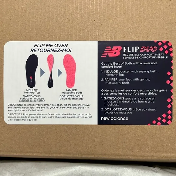 NWT New Balance Flip Duo Sneakers Size 6