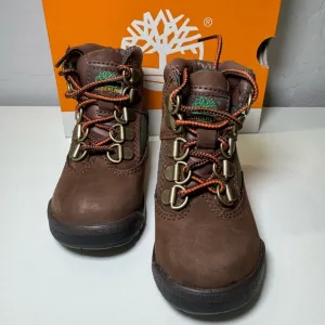 NWT Timberland Boys' 6&quot; Field Nubuck Leather and Mesh Boots (Infant)