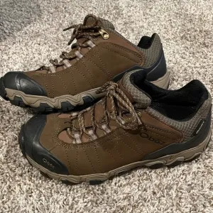 Oboz Bridger Low Waterproof Men’s Boots Canteen 8.5 Wide