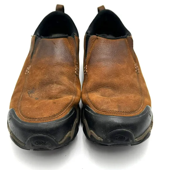 OBOZ Men's 14 Brown Livingston Low Casual Slip On Shoes Outdoor Water Resistant