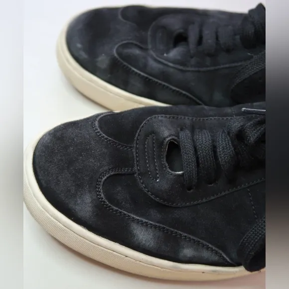 Officine Creative Kameleon Black Suede Sneakers