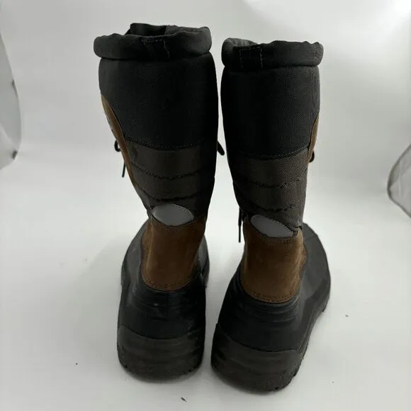Olang Canadian Boots Size 41 Mens Size 8 Leather Waterproof Boots Ice