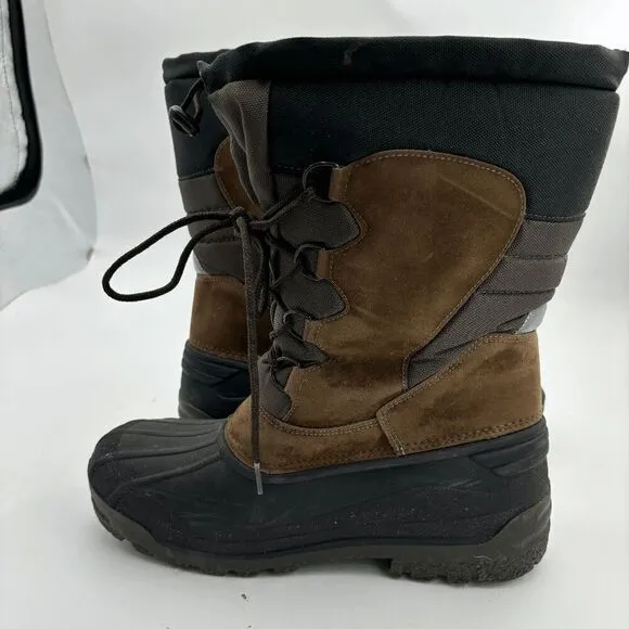 Olang Canadian Boots Size 41 Mens Size 8 Leather Waterproof Boots Ice