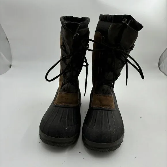 Olang Canadian Boots Size 41 Mens Size 8 Leather Waterproof Boots Ice