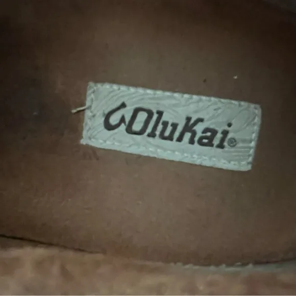 Olukai Kamuela Leather Chukka Ankle Boots Shoes