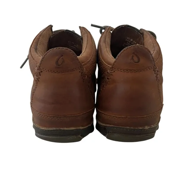 Olukai Kamuela Leather Chukka Ankle Boots Shoes