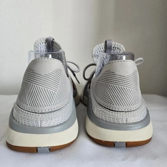 Olukai Mens Mio Li Athletic Shoes Size 10 Light Gray x Brown Breathable Mesh