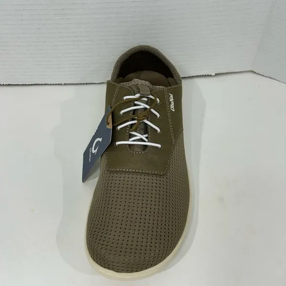 OLUKAI Nohea Moku Men's Shoes, All Day Sneakers, Size 11.5 / 11,Color: Clay/Tapa