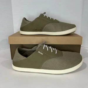 OLUKAI Nohea Moku Men's Shoes, All Day Sneakers, Size 11.5 / 11,Color: Clay/Tapa