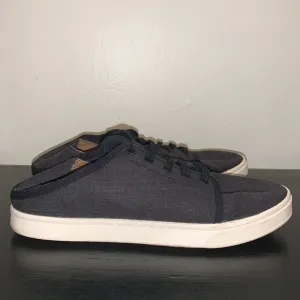 OluKai Women's Pehuea Li Casual Shoes.  Canvas Shoe.  Size 8.5.  Black